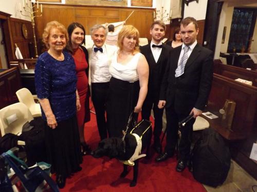 2014 - Holmes Chapel Concert picture of soloists 